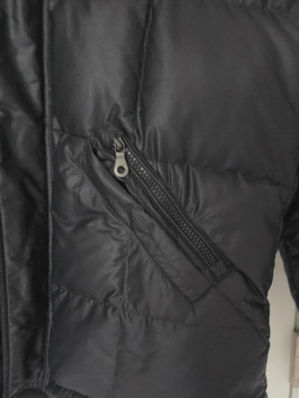 The North Face Men's Black Insulated Puffer Coat 550